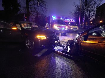 Zu einen schweren Verkehrsunfall kam es Mittwochmorgen gegen 7 Uhr in Freiberg.