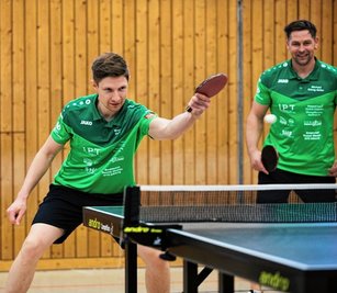 Eines von drei erfolgreichen Doppeln: Marcel Zieger (l.) und Michael König-Stiller, hier in einer früheren Partie, harmonierten gut. 