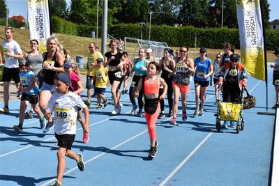 Beim Spendenlauf geht es nicht um sportliche Höchstleistungen.