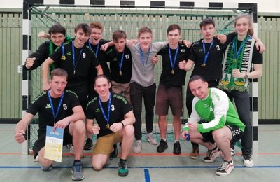 Die A-Jugend-Handballer des TSV Lichtentanne