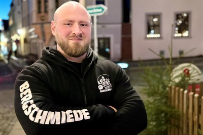 Nico Freudenberg ist Berufsschullehrer und leidenschaftlicher Kraftsportler.