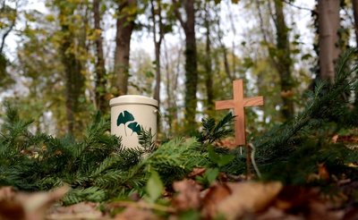 Seit 2013 in Sachsen ein erster Friedwald eröffnet wurde, sind auch rund um Chemnitz ähnliche Anlagen entstanden. Die Beisetzung erfolgt in biologisch abbaubaren Urnen. 