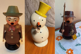 100 Jahre alte Räucherfiguren und ihre Geschichten -