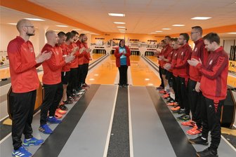 100 Jahre Kegelbahn Marienthal: Nachwuchssorgen überdauern das Jubiläumsjahr - Die Kegelbahn in Marienthal ist die Heimstätte des TSV 90 Zwickau. Dessen Männermannschaft (links) liegt in der 2. Bundesliga derzeit auf Kurs in Richtung Aufstieg. Trotzdem hat der Verein auch einige Sorgen, die ihn beschäftigen.