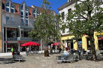Nach der Herren- und Salzgasse wurde in den Vorjahren auch der Taubenmarkt neu gepflastert. 