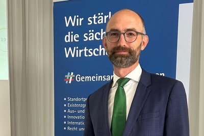 Lukas Rohleder, Hauptgeschäftsführer der IHK Dresden: „Trotz des leicht rückläufigen Trends kann von Entspannung keine Rede sein.“