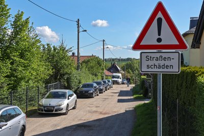 Die Straße Am Trützschler in Glauchau soll saniert werden.