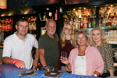 Gastrofamilie mit Seele: Marco (v.l.), Jürgen, Mia-Felice, Sabine und Mareike Seifert.
