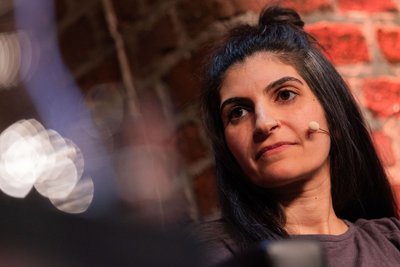 Die Schriftstellerin Shida Bazyar ging mit ihrem Debütroman "Nachts ist es leise in Teheran" ins Rennen. (Archivfoto)