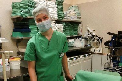 Der OP-Saal im Krankenhaus in Mittweida ist genau sein Ding, sagt William Rösch-Mattner. Deshalb macht er in der Klinik eine Ausbildung zum Anästhesietechnischen Assistenten.