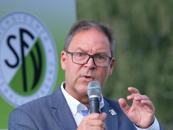 Sachsens Fußball-Präsident Hermann Winkler