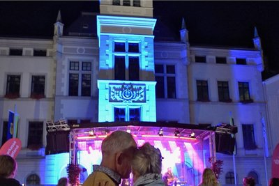...und ließ romantische Stimmung aufkommen.