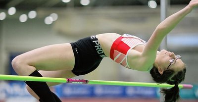 Im Hochsprung blieb Rosalie Weber mit 1,57 Metern sieben Zentimeter unter ihrer gerade erst aufgestellten persönlichen Bestleistung.