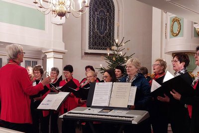 Der Frauenchor Zettlitz widmet sich in diesem Advent besonders dem Thema Frieden.