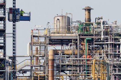 Chemieanlagen bei BASF: Der Konzern konnte zuletzt Preiserhöhungen durchsetzen 