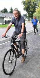 Gut voran gekommen ist der Bau eines Geh-Radwegs an der K 7706 zwischen Oederan und Börnichen. 