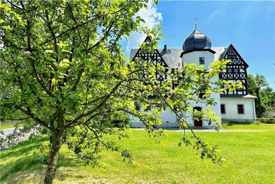 Stadtgrün, wie am Treuener Schloss, sollte über eine Baumschutzsatzung geregelt sein, meint "Die Linke".