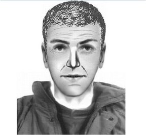 Mit diesem Phantombild fahndet die Polizei nach dem Räuber.