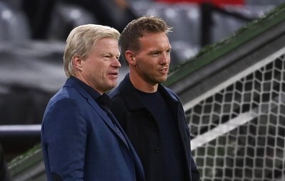 Oliver Kahn vermisst bei Julian Nagelsmann Klarheit in der Torwartfrage. (Archivbild)