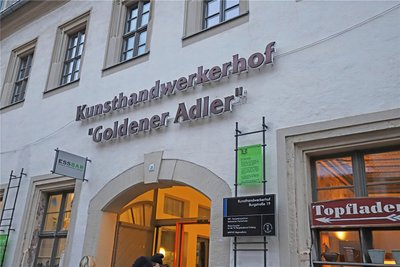 Intermezzo und Findungszeit: Nach dem „Le Bambou“ und vor der „Genussbar“ betrieb Ronny Löser die “Essbar“ im Kunsthandwerkerhof.