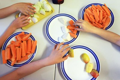 Ein Traum, wenn die Kinder bei Gemüse und Obst so zugreifen!
