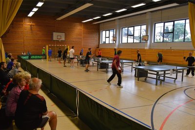 Mit Hochbetrieb an den Platten rechnen die Organisatoren des TTV Thum zu ihrem 17. Nichtaktiventurnier.