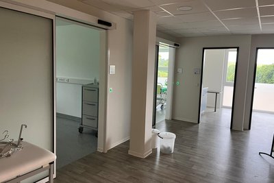 Blick in die neue onkologische Praxis.