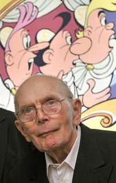 Der Erfinder des legendären DDR-Comics «Mosaik», Johannes Hegenbarth (Hannes Hegen).