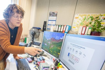Constanze Spranger, die Leiterin des Straßenverkehrsamtes, sagt, es gebe keine kleinräumige Umfahrung der Baustelle.