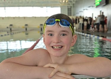 Leo Bandemer war beim Seepferdchen-Sprintpokal für den Gastgeberverein ESV Lok Zwickau erfolgreich. 