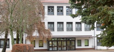 Das Förderzentrum "Käthe Kollwitz" in Freiberg. Hier werden mehr als 200 Schüler mit dem Förderschwerpunkt Lernen unterrichtet.Foto: Eckardt Mildner