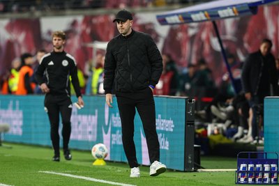 Ist die Trainerzeit für ihn bei RB abgelaufen? Ole Werner hier beim Bundesligaspiel gegen Union Berlin im April im Leipziger Stadion.