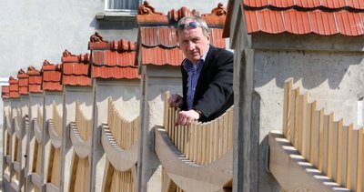 Bauherr und Architekt Christoph Rabe