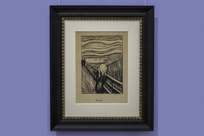 „The Scream/Das Geschrei“ von Edvard Munch.