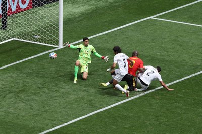 Mit aller Wucht: Lukaku ist ein Strafraumstürmer.