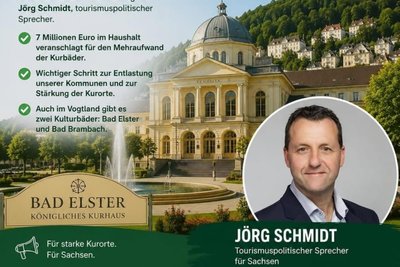 Mit der KI auf Abwegen? Jörg Schmidt benannte das Bild mit Königliches Kurhaus Bad Elster.