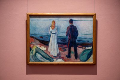 „Zwei Menschen. Die Einsamen“ von Edvard Munch.