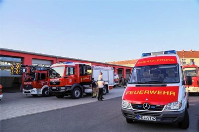 Eine große Übung mit vielen Einsatzkräften gab es am Dienstagabend in Nossen. 