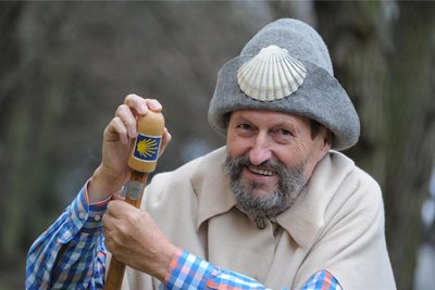 Heinz-Werner Lehmann war viele Kilometer auf dem Jakobsweg unterwegs.