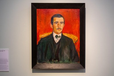 „Bildnis Herbert Esche" von Edvard Munch.