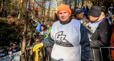 Dieter Fröhner gehörte im Grießbacher Getzenwald zu den mehr als 60 Streckenposten, die zwischen Speckschwarte und Ölpresse für Ordnung und Sicherheit sorgten.