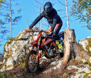 Fuhr in Streitberg erstmals in der laufenden Saison aufs DM-Podest: Kevin Nieschalk. 