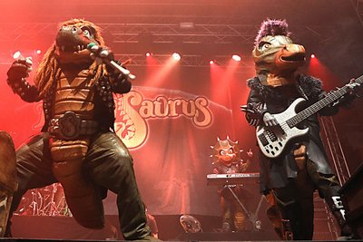 Dino-Band Heavysaurus rockt kindgerecht.