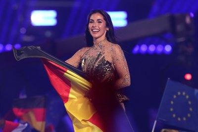 Sarah Engels holte für Deutschland den 23. Platz im ESC-Finale und steht nun auf Platz 27 in den deutschen Top 100. (Archivbild)