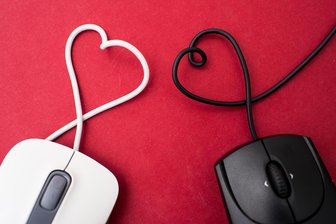 125.000 Euro an Liebesbetrüger verloren – Opfer aus dem Erzgebirge wird selbst zur Betrügerin - Da kräuselt sich das Mauskabel vor Liebe: Echt ist die bei Love-Scamming aber nur auf einer Seite.