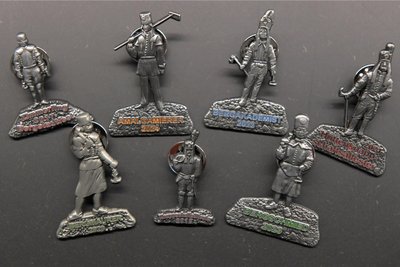 Die Bergstadtfest Pins von 2017 bis 2023 liegen in der Touristinformation in Freiberg.