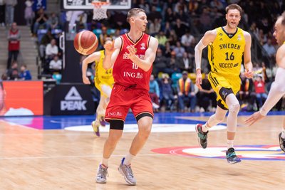 Das große Vorbild für alle Jugendspieler aus Chemnitz und Dresden: Jonas Richter schaffte es als bisher einziger Spieler aus dem Niners-Nachwuchs bis in die deutsche Nationalmannschaft.
