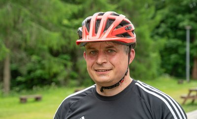 Stefan Wanke, Bürgermeister von Sayda: "Mit meinen Kumpels laufe ich diese Strecke seit 33 Jahren am Männertag."