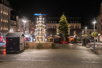 Stimmungsvoll soll es am Wochenende auf dem Altmarkt in Aue zugehen.