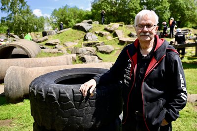 Freute sich über einen reibungslosen Ablauf: Frank Krumbiegel, der Vorsitzende des MSC Thalheim.